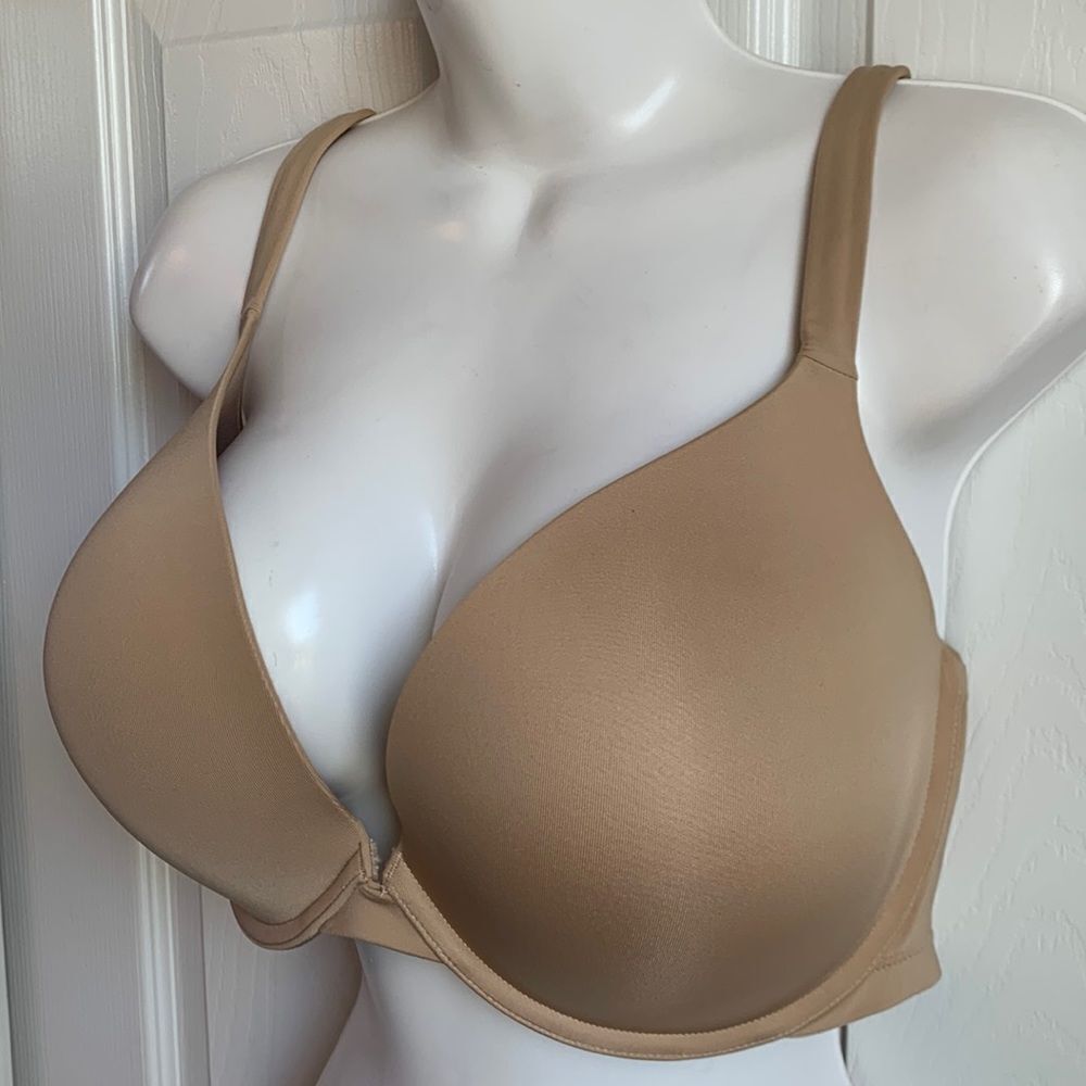 Lane Bryant CaciqueโBoost Plunge Push-Up BraโBeige